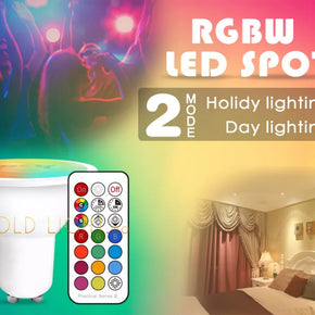 Lampe LED GU10 RGB