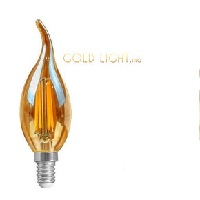 Ampoule de bougie à Filament LED 5W